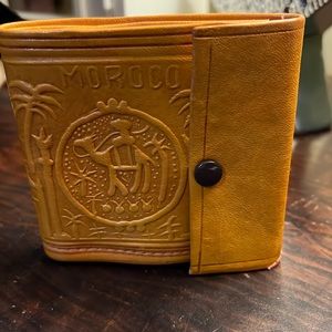 MENS Leather Moroccan Wallet